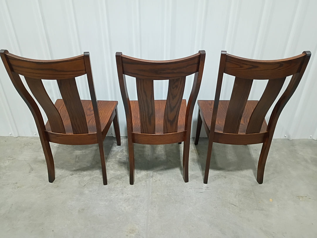Clearance Richfield Side Chairs in Oak (set of 3)