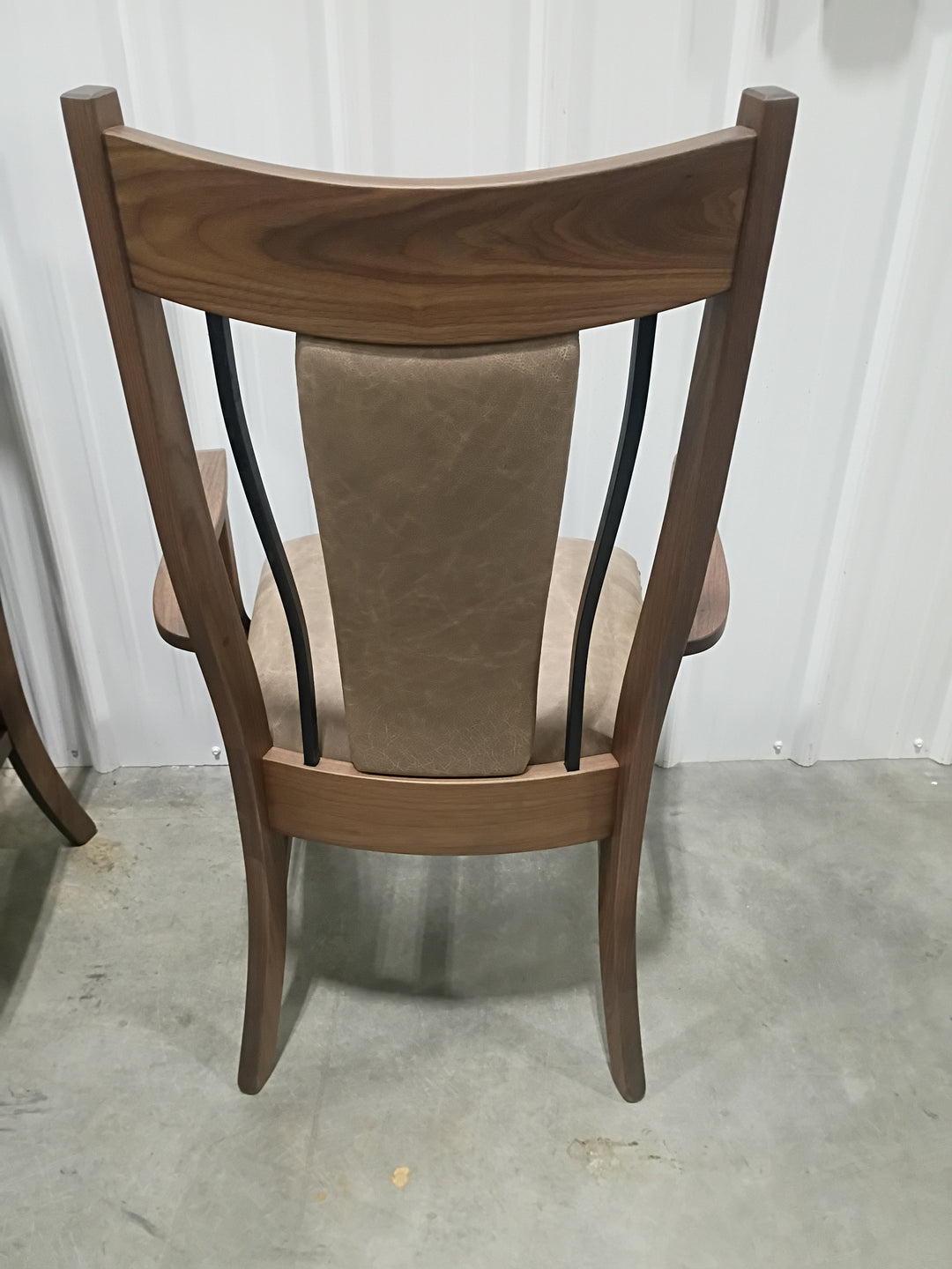 Clearance Eagle WI Upholstered Chairs in Walnut with Leather (set of 10)