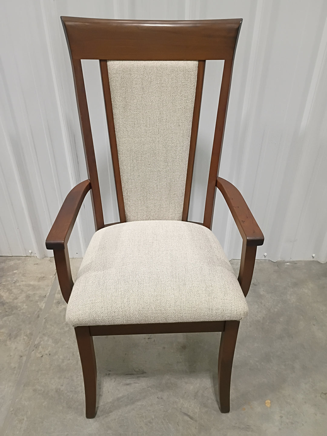 Clearance OW Shaker Chairs in Rustic Cherry with Upholstery (set of 6)