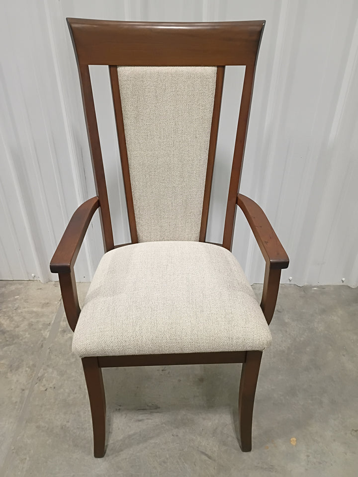 Clearance OW Shaker Chairs in Rustic Cherry with Upholstery (set of 6)
