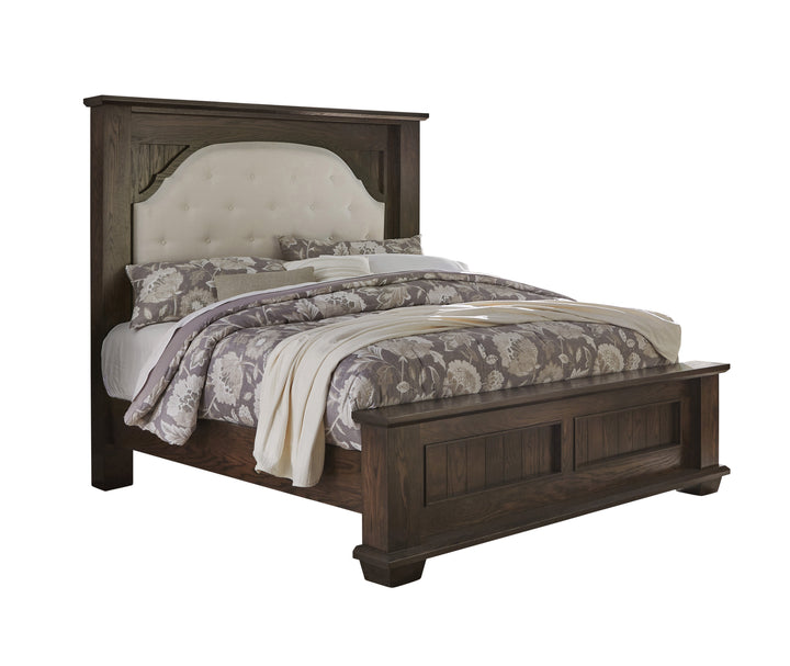 QW Amish Burlington Upholstered Bed