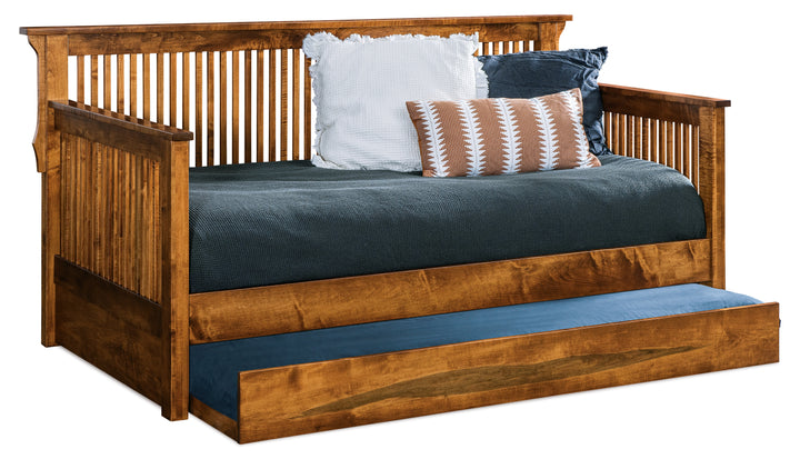 QW Amish Mission Day Bed w/ Optional Trundle