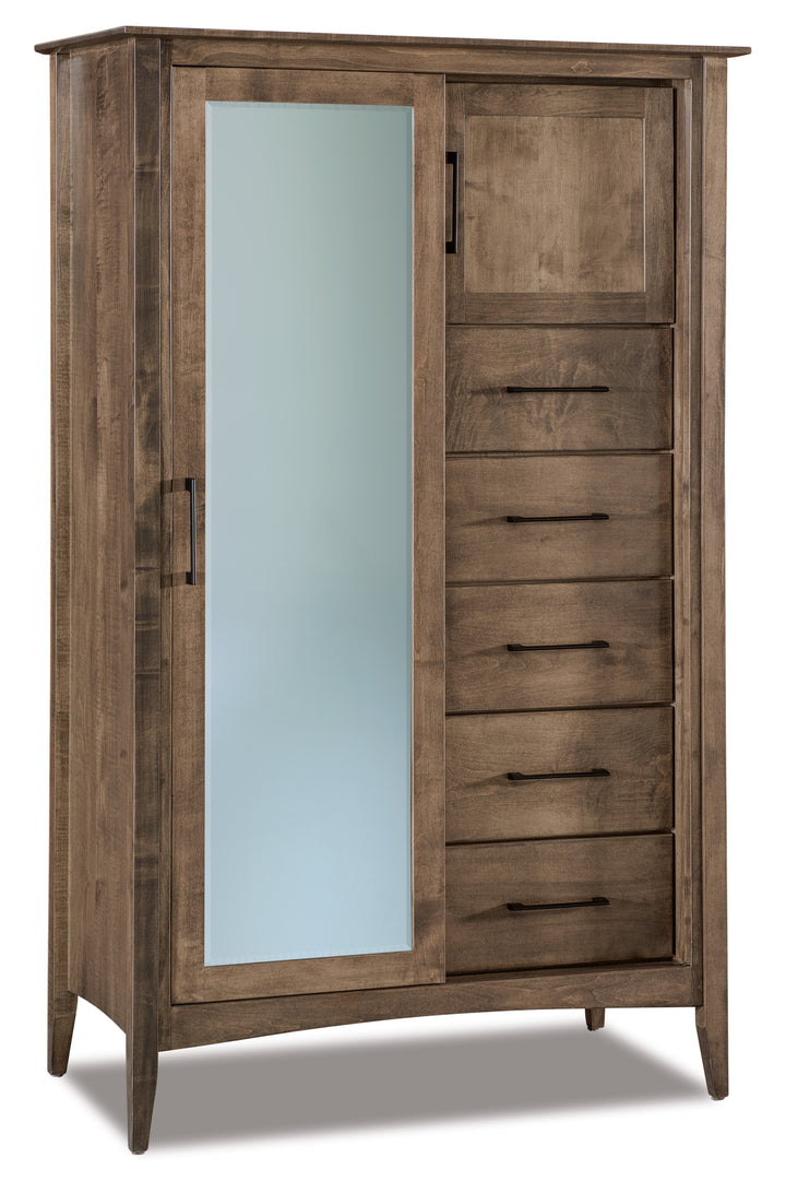 QW Amish Atlantic Sliding Door Chifferobe