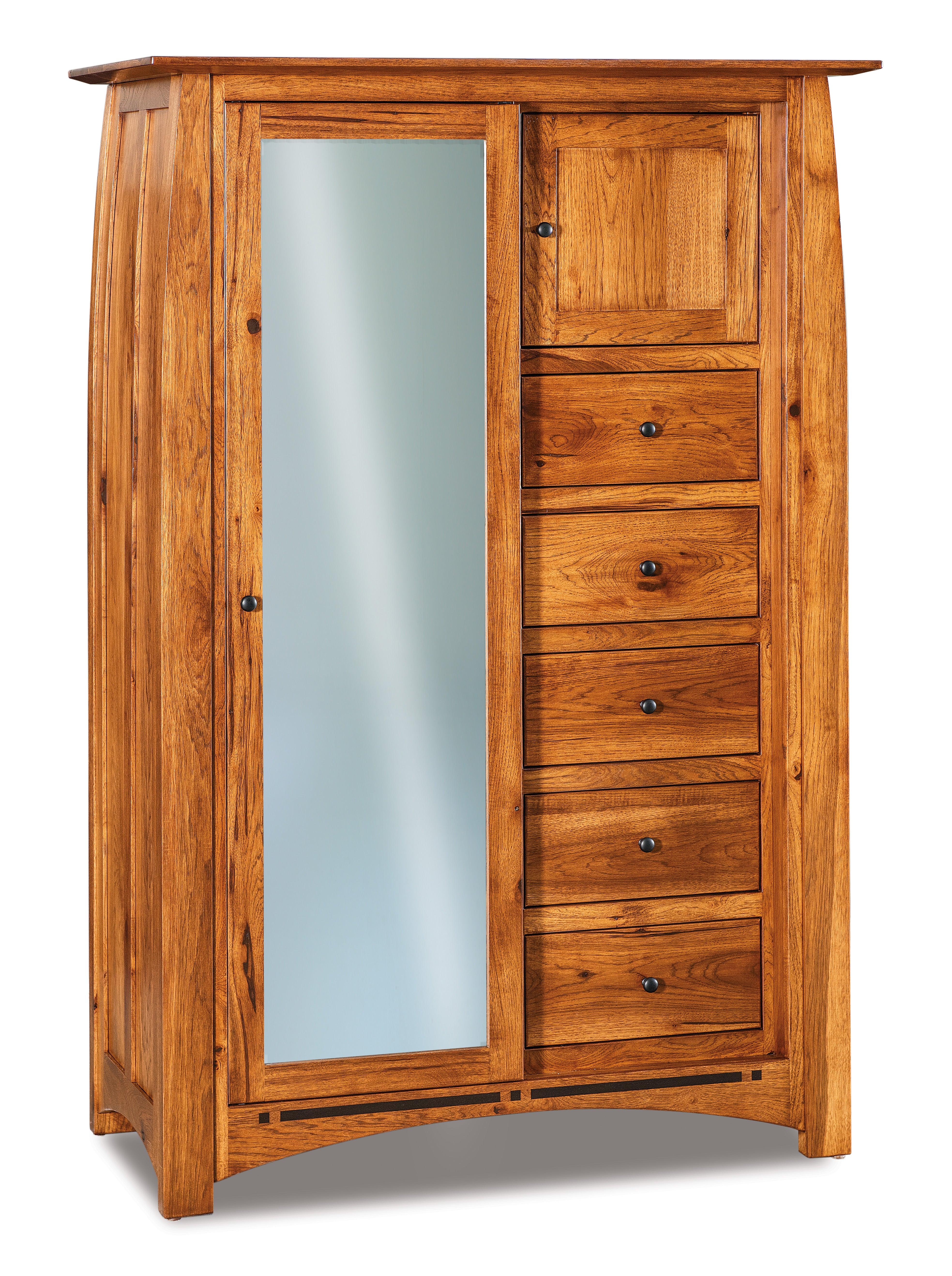 QW Amish Boulder Creek Sliding Door Chifferobe - Thumbnail 2
