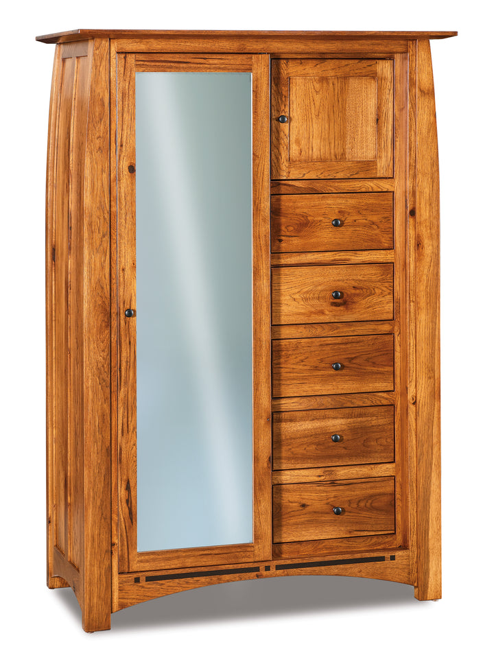 QW Amish Boulder Creek Sliding Door Chifferobe