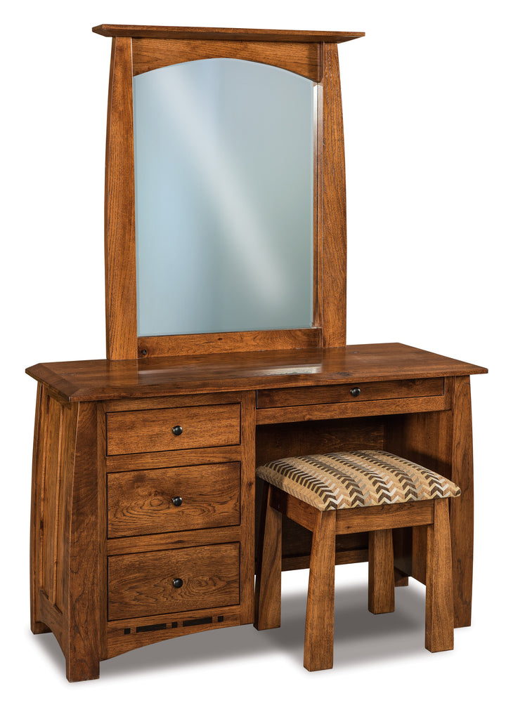 QW Amish Boulder Creek Vanity & Bench