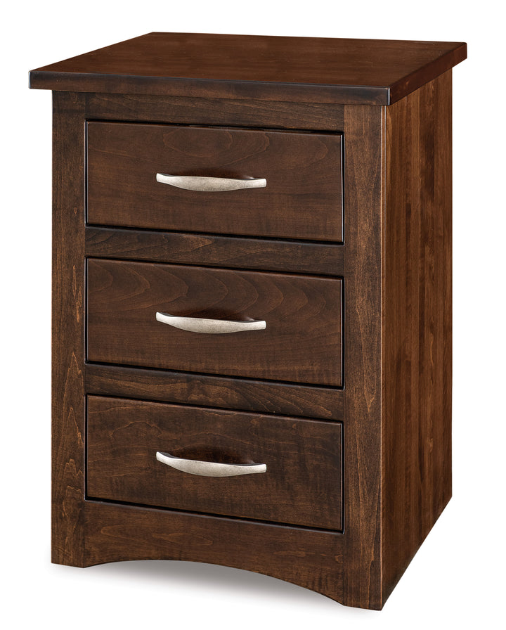 QW Amish Denver 3 Drawer Nightstand