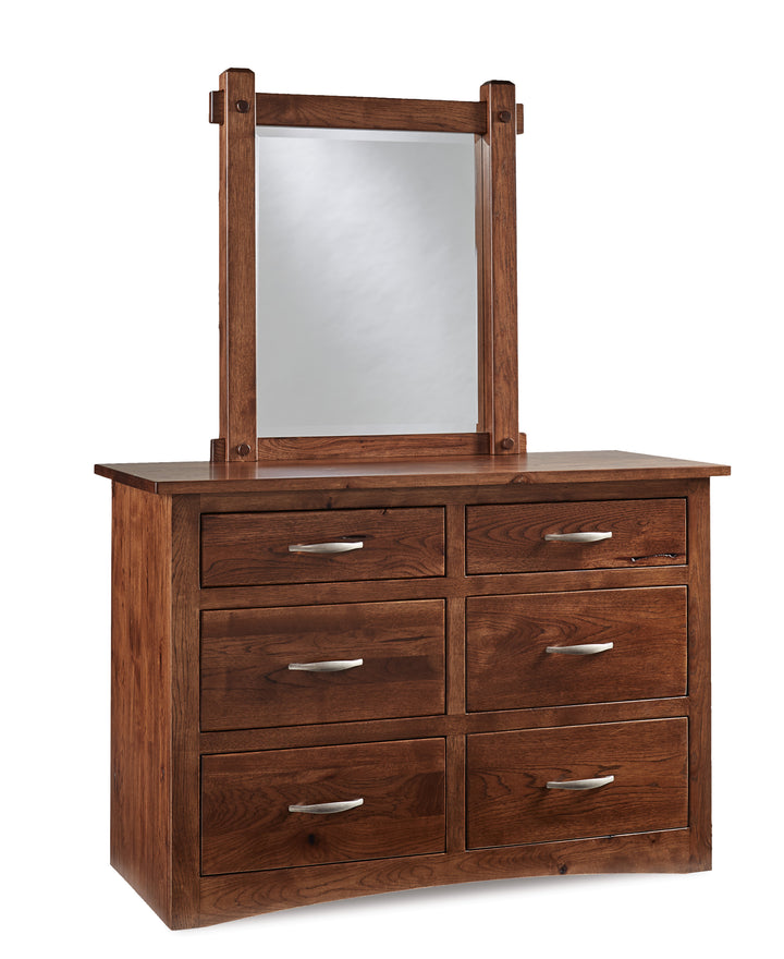 QW Amish Denver 5034 Dresser w/ Optional Mirror