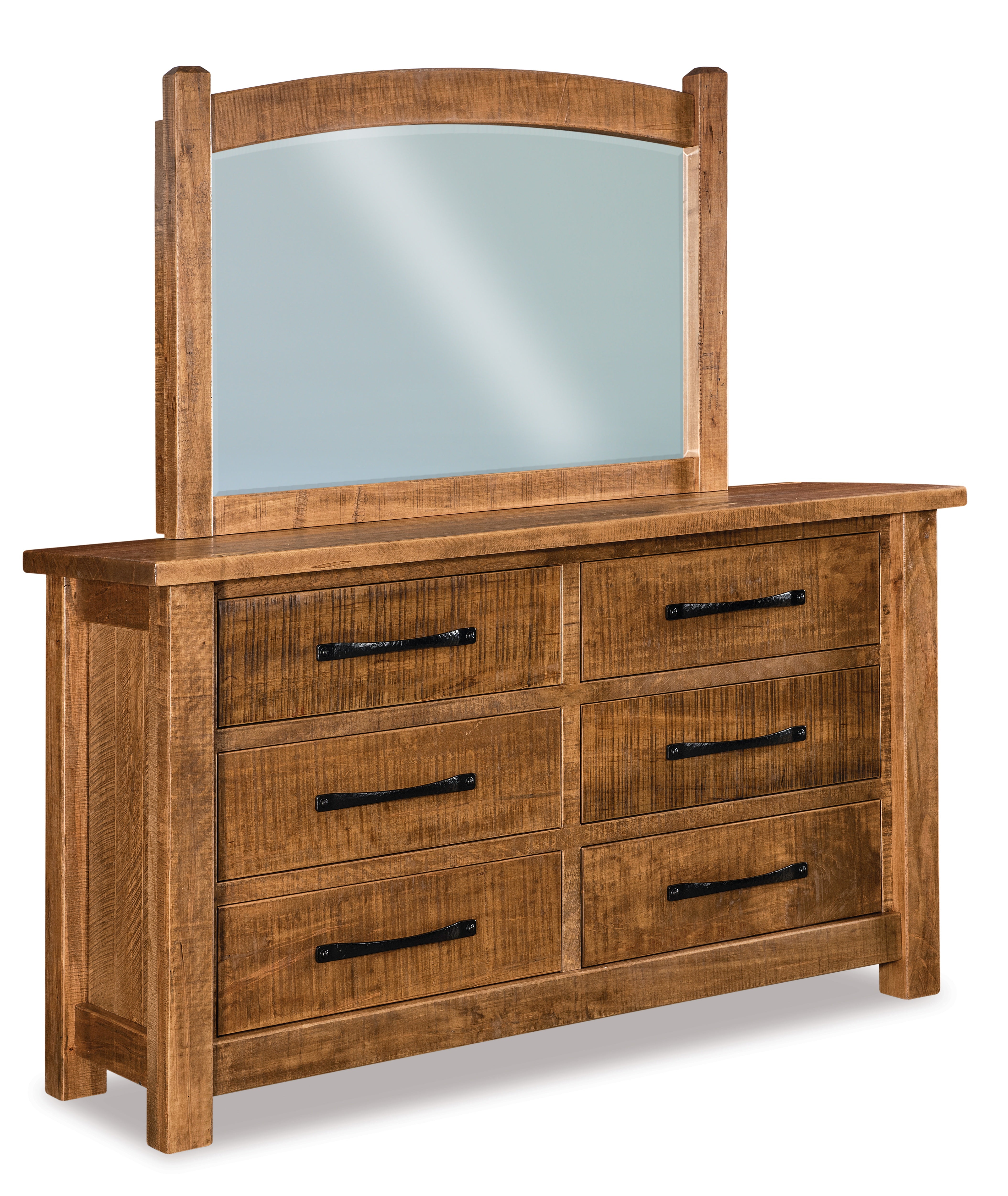QW Amish Vogen 6 Drawer Dresser