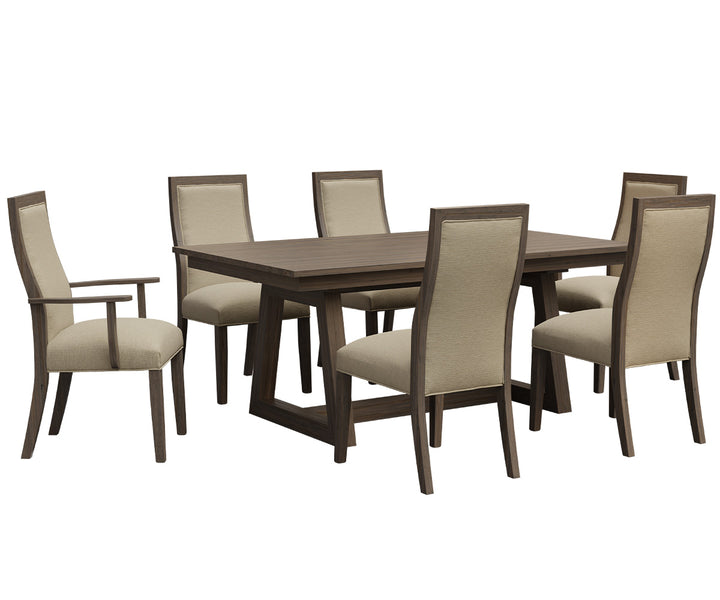 QW Amish Kelly Upholstered Side Chair