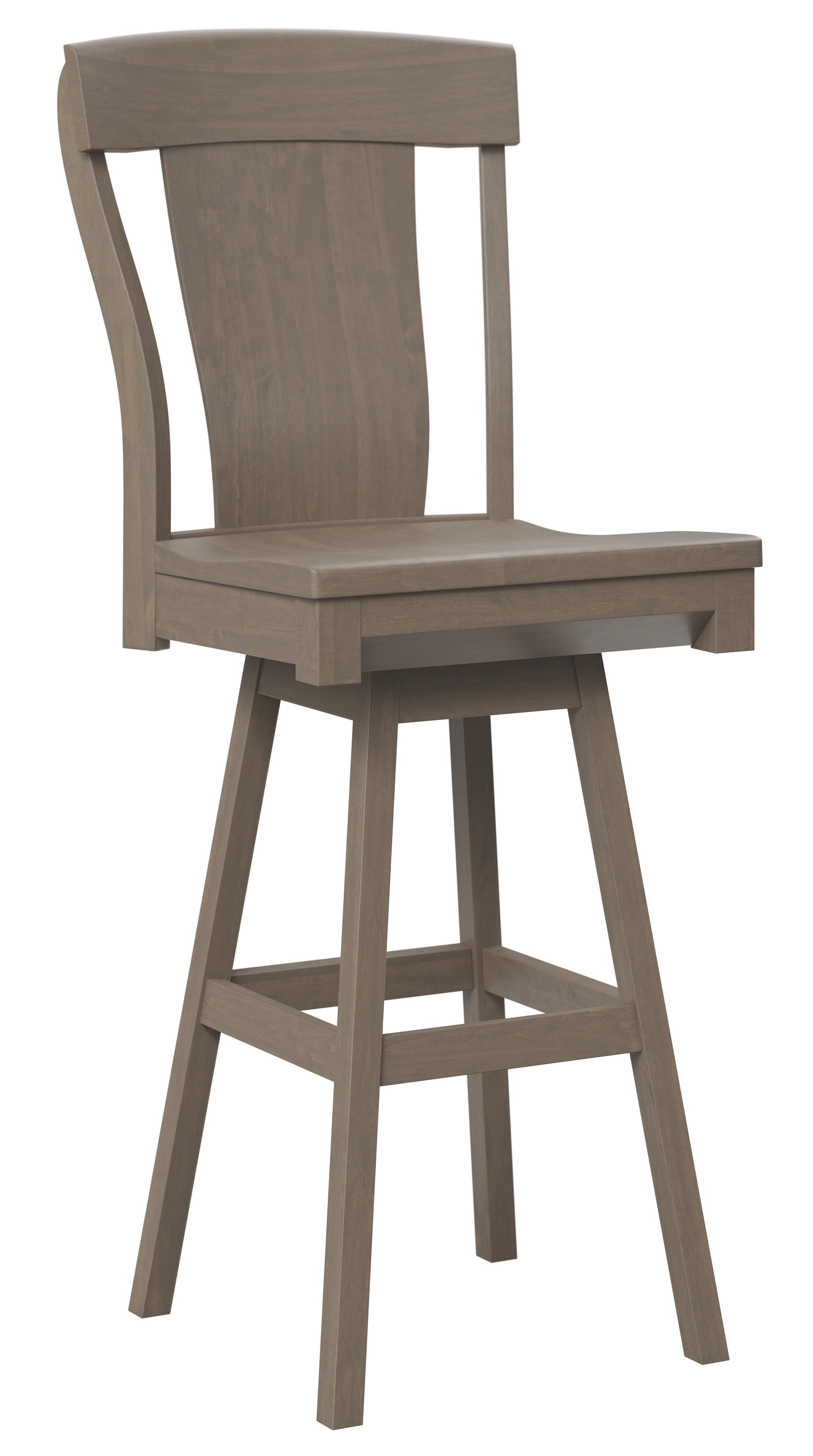 QW Amish Kowan Swivel Bar Chair - Thumbnail 2