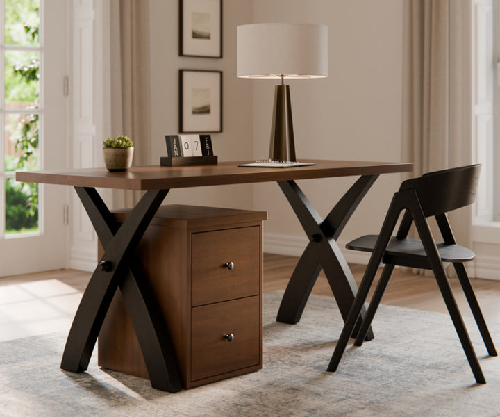 QW Amish Weston Open Desk