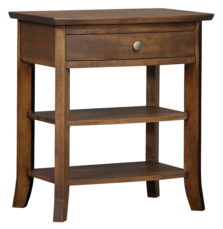 QW Amish Laurel 1 Drawer Nightstand