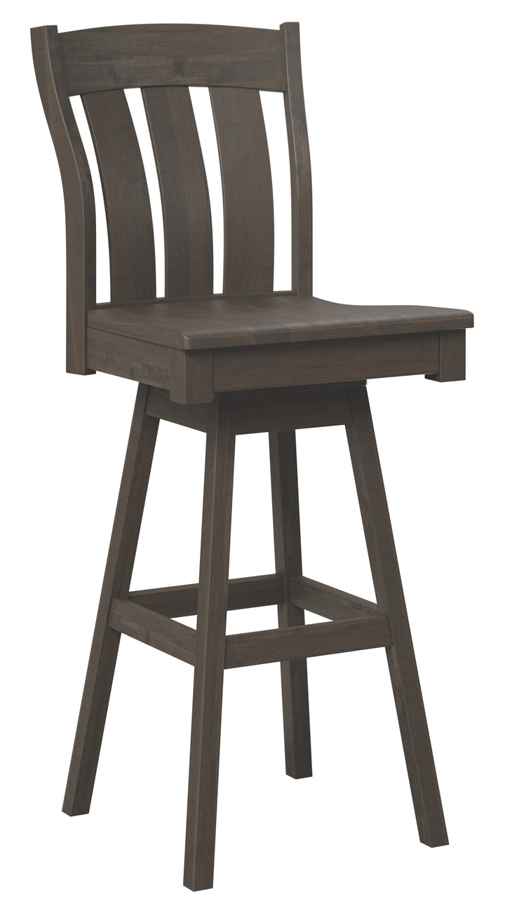 QW Amish Logan Swivel Bar Chair