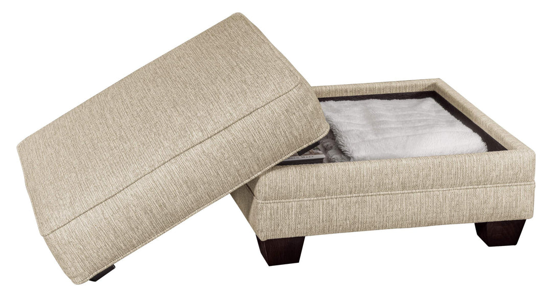Ellington Storage Ottoman (select size)
