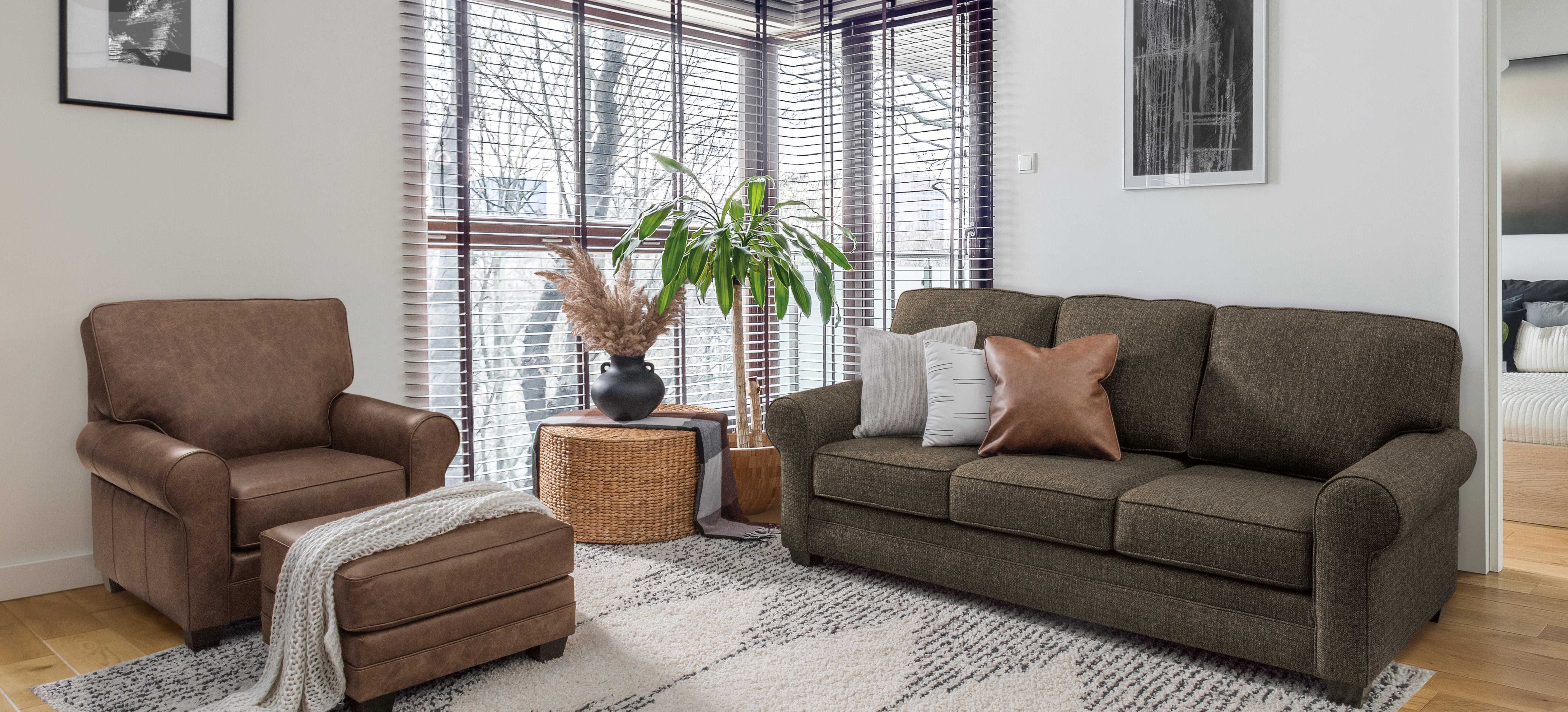 Ellington Sock Arm Sofa - Thumbnail 2