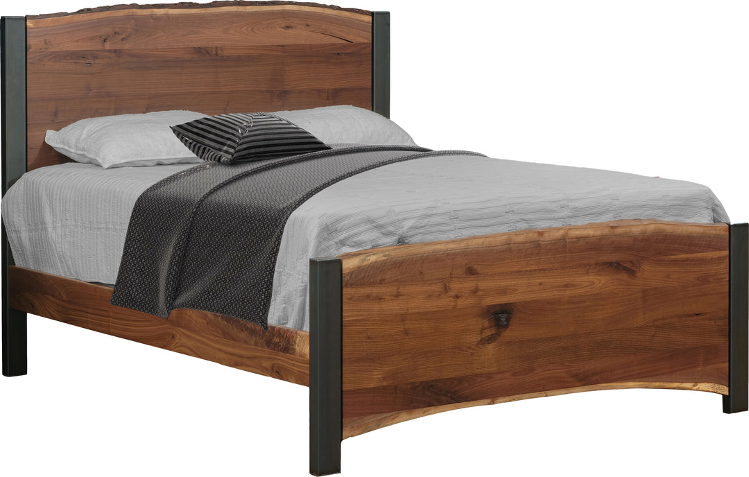 QW Amish Structura Live Edge Bed