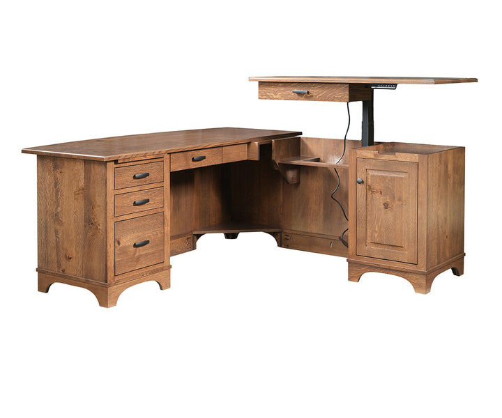 Finley L-Corner Desk w/ Lift Return
