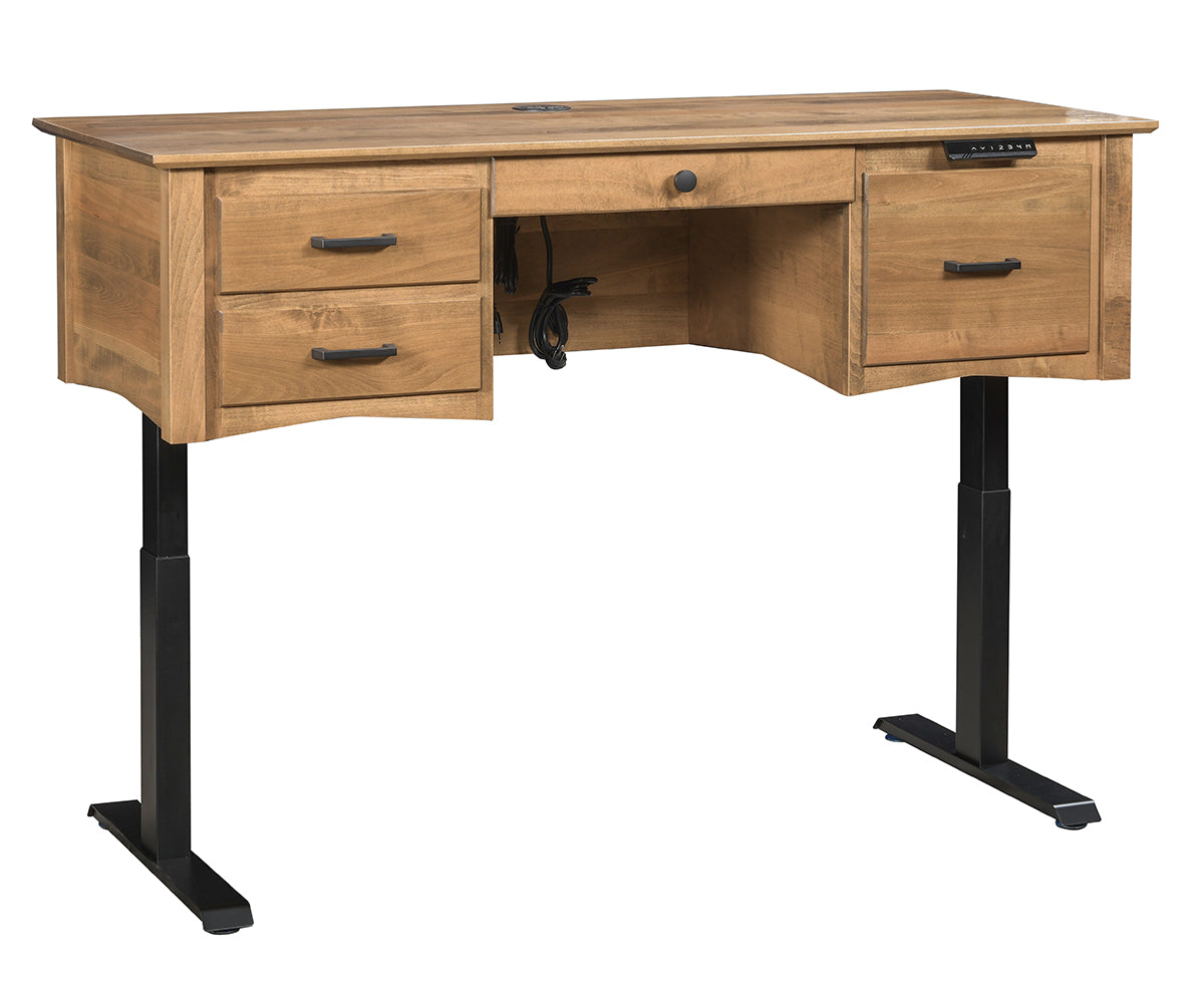 QW Amish Linwood Lift Desk