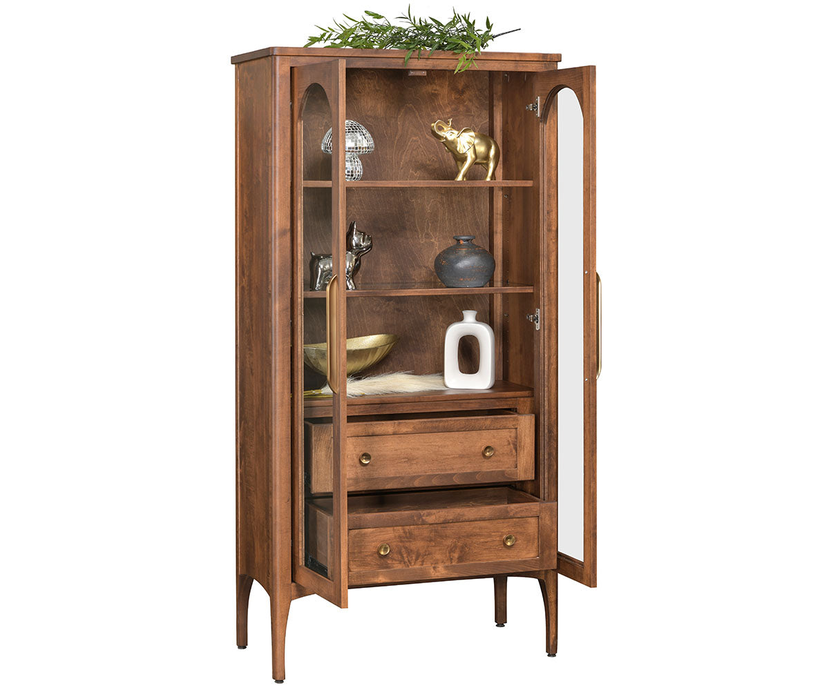 QW Amish Greyson Display Cabinet - Thumbnail 3