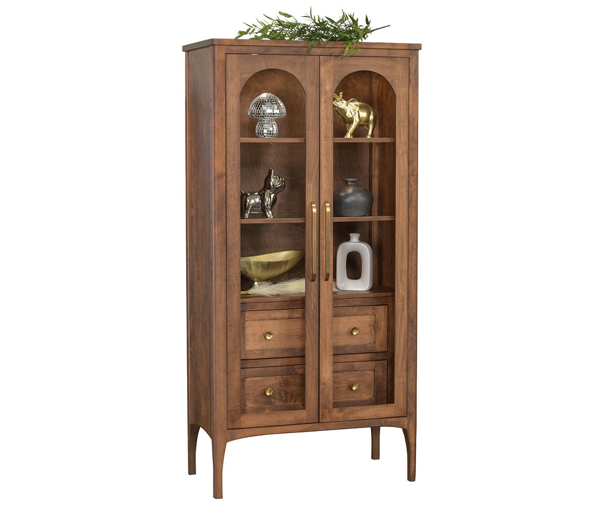 QW Amish Greyson Display Cabinet