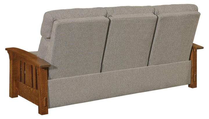 QW Amish McCoy Plush Reclining Sofa