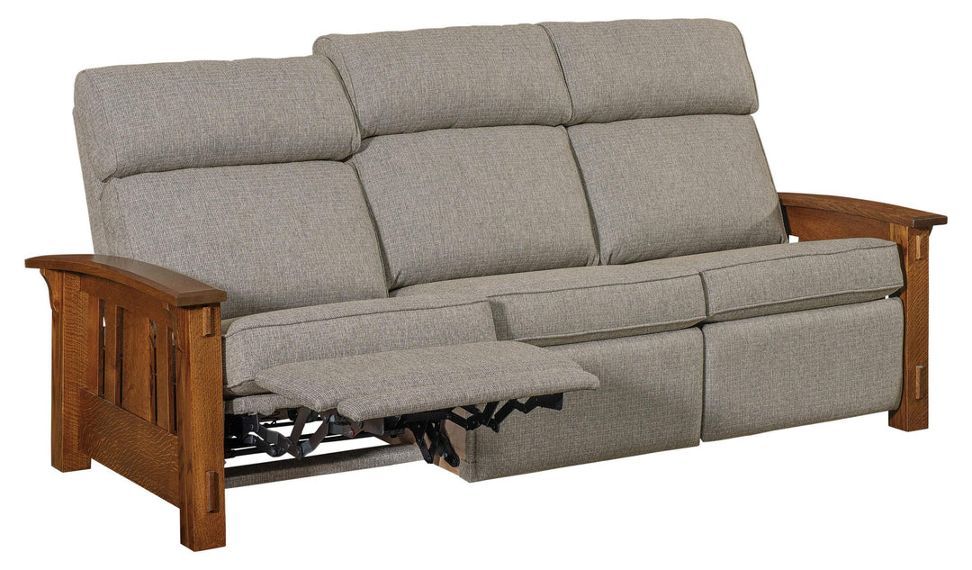 QW Amish McCoy Plush Reclining Sofa