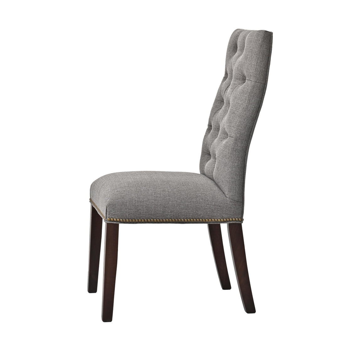 QW Amish Hilton Tufted Upholstered Side Chair