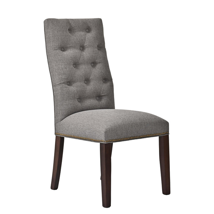 QW Amish Hilton Tufted Upholstered Side Chair