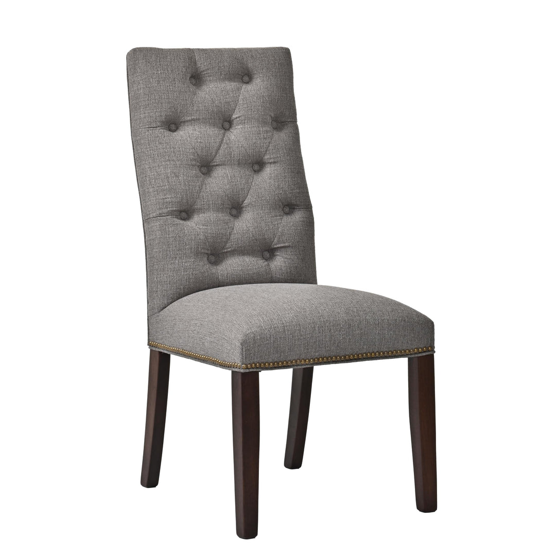 QW Amish Hilton Tufted Upholstered Side Chair