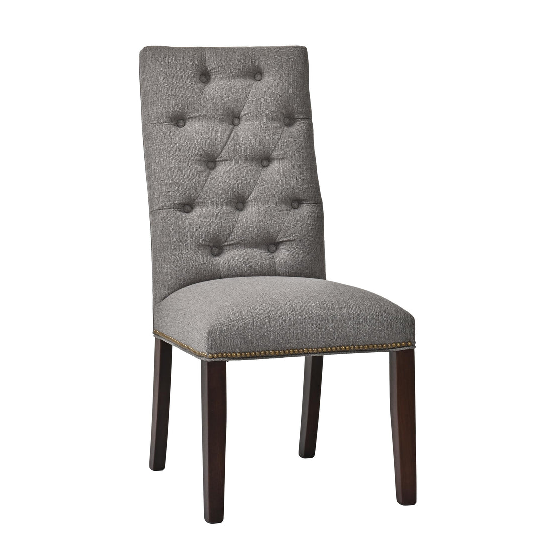 QW Amish Hilton Tufted Upholstered Side Chair