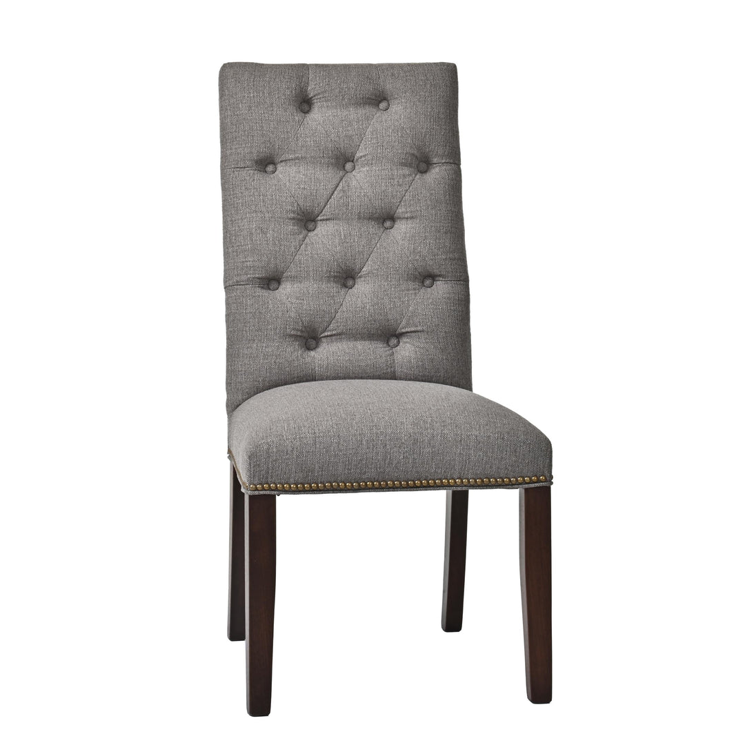 QW Amish Hilton Tufted Upholstered Side Chair