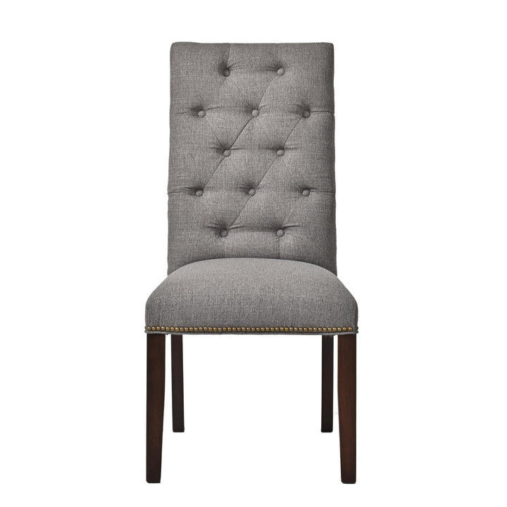 QW Amish Hilton Tufted Upholstered Side Chair