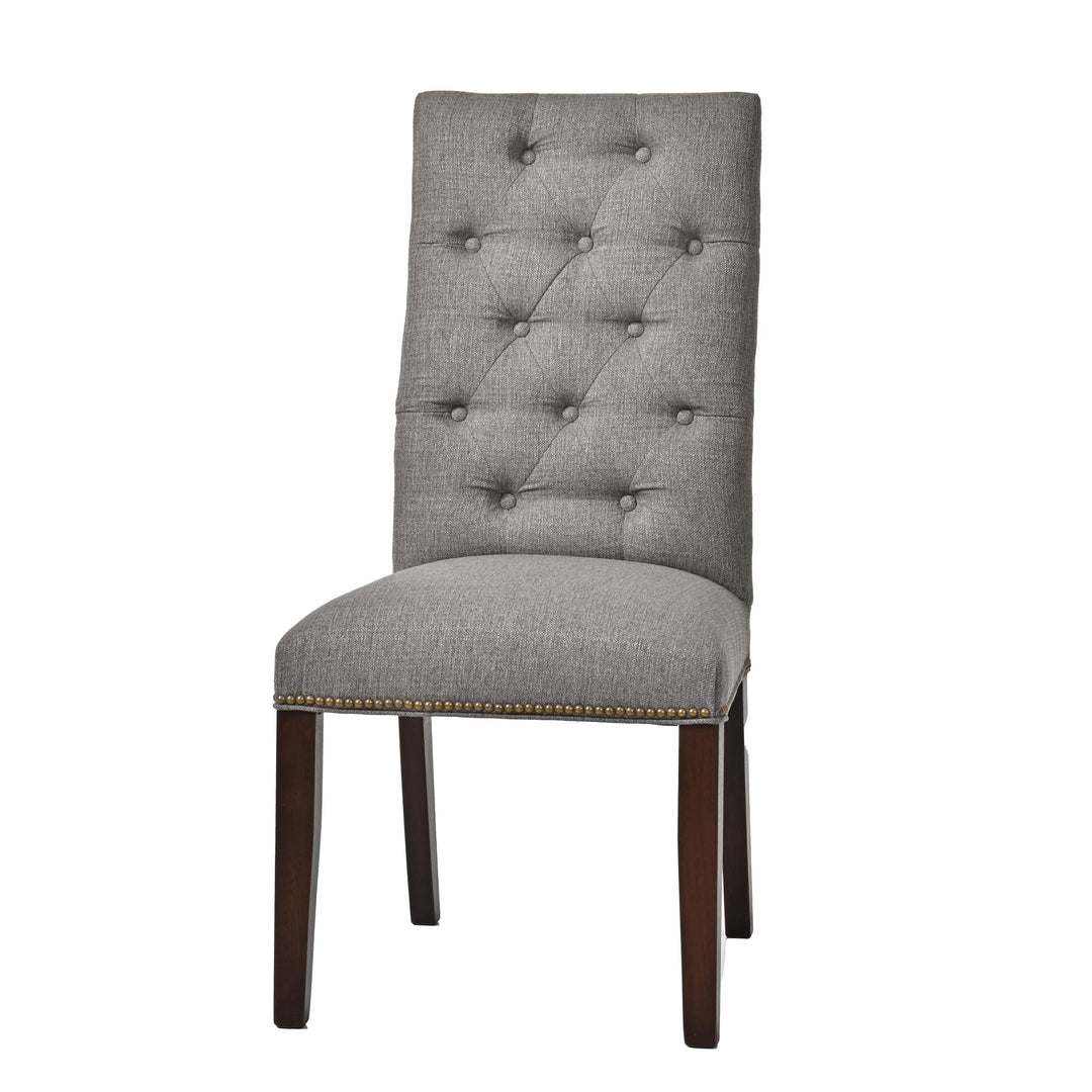 QW Amish Hilton Tufted Upholstered Side Chair