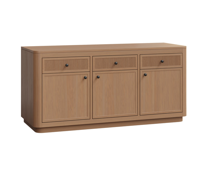 QW Amish Millhall Server & Optional Hutch