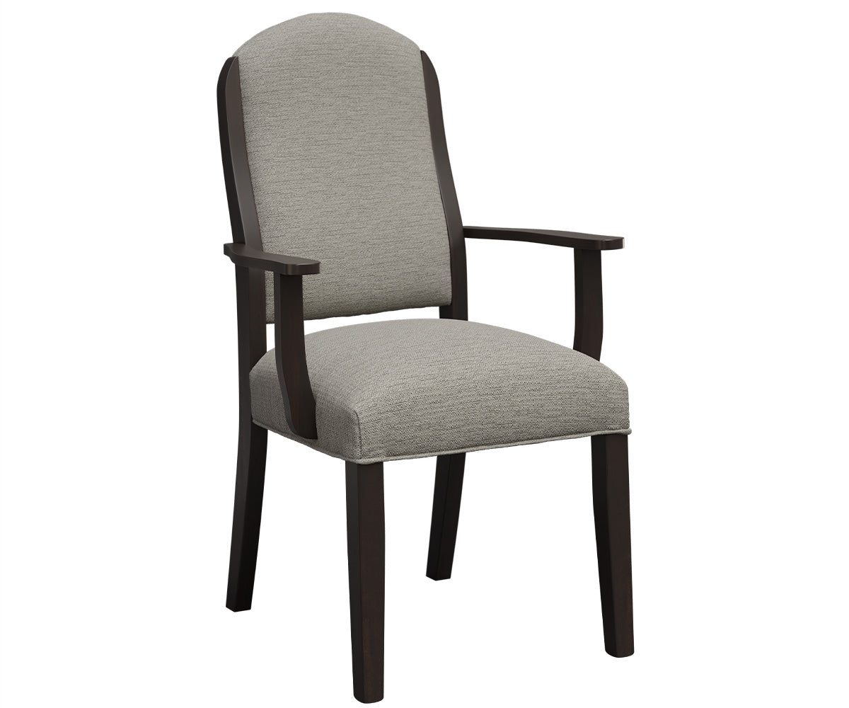 QW Amish Memphis Upholstered Arm Chair - Thumbnail 2