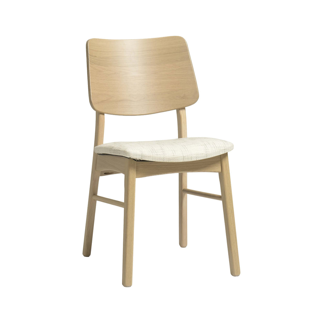 QW Amish Murray Side Chair with Upholstered Seat