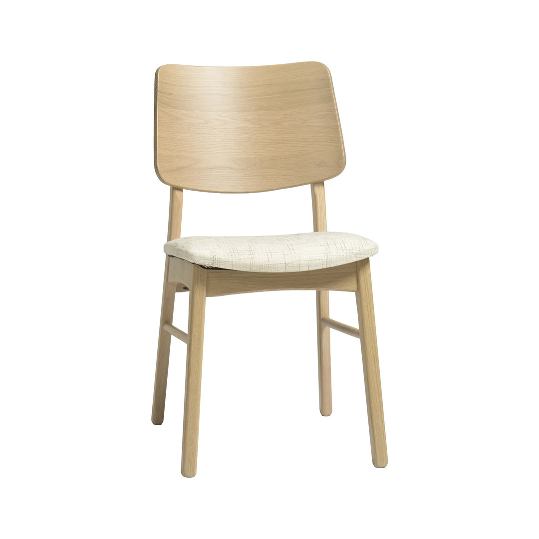 QW Amish Murray Side Chair with Upholstered Seat