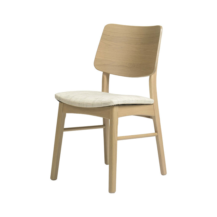 QW Amish Murray Side Chair with Upholstered Seat