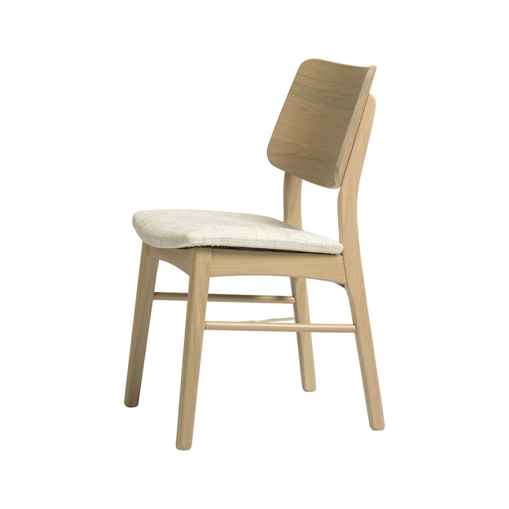 QW Amish Murray Side Chair with Upholstered Seat