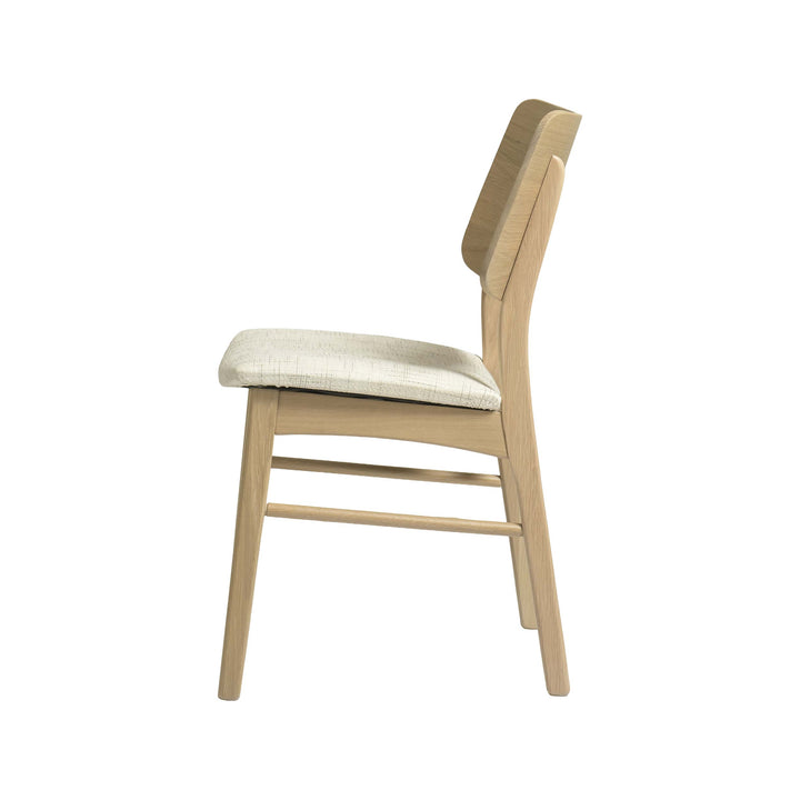 QW Amish Murray Side Chair with Upholstered Seat