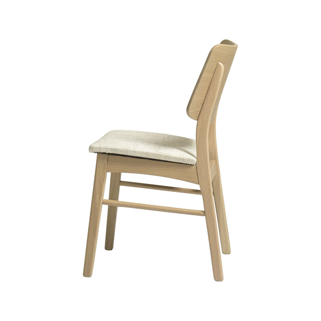 QW Amish Murray Side Chair with Upholstered Seat