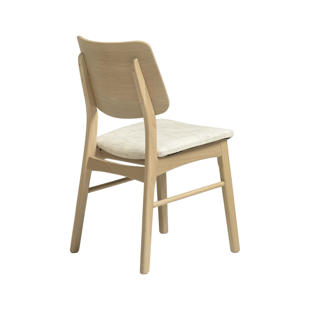 QW Amish Murray Side Chair with Upholstered Seat