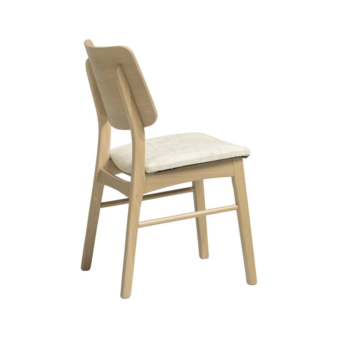 QW Amish Murray Side Chair with Upholstered Seat