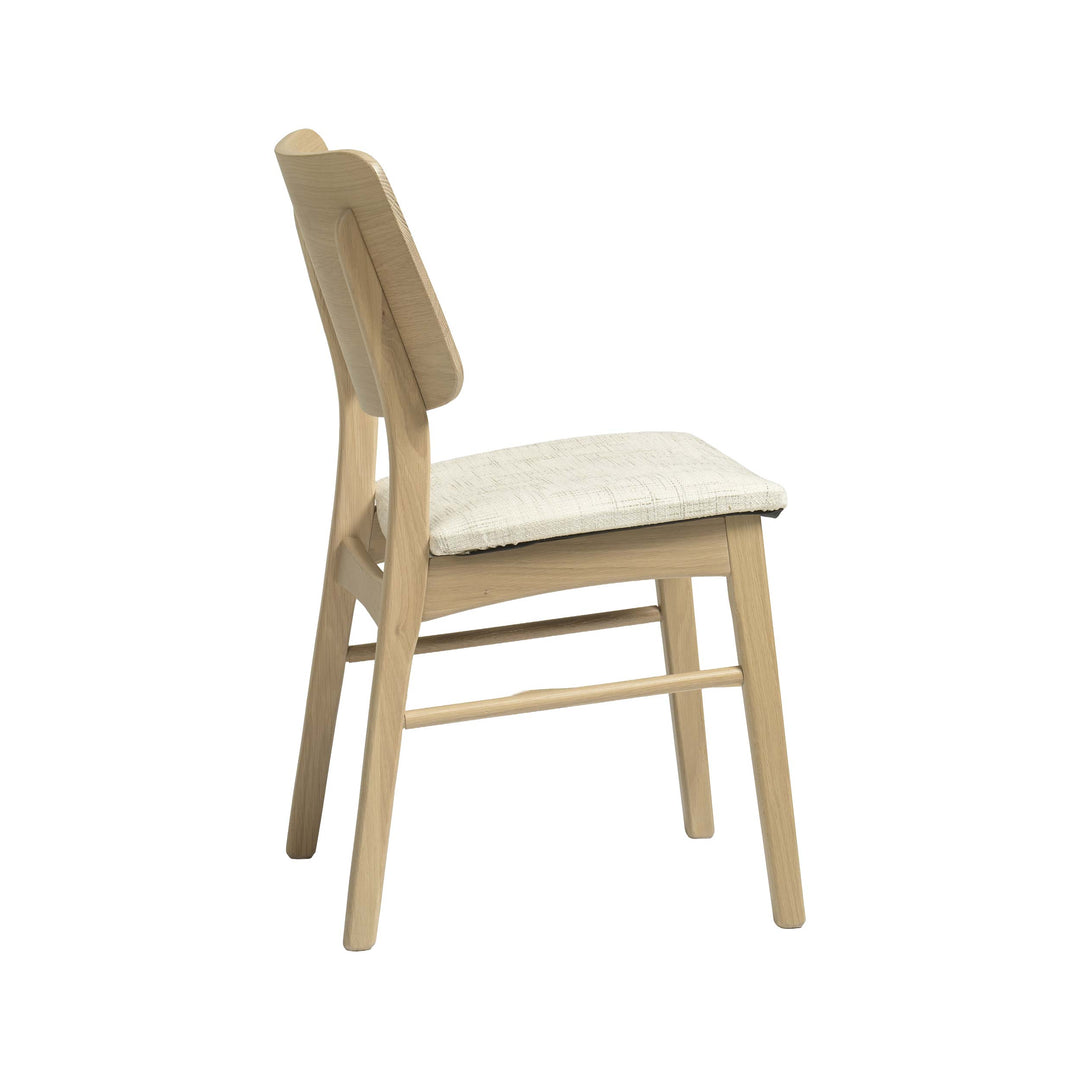 QW Amish Murray Side Chair with Upholstered Seat
