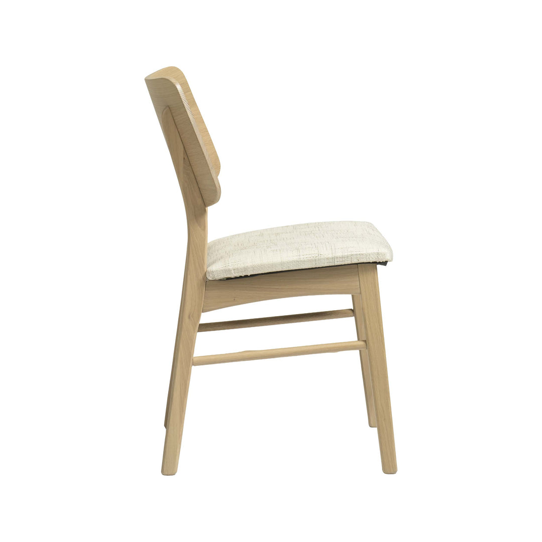 QW Amish Murray Side Chair with Upholstered Seat