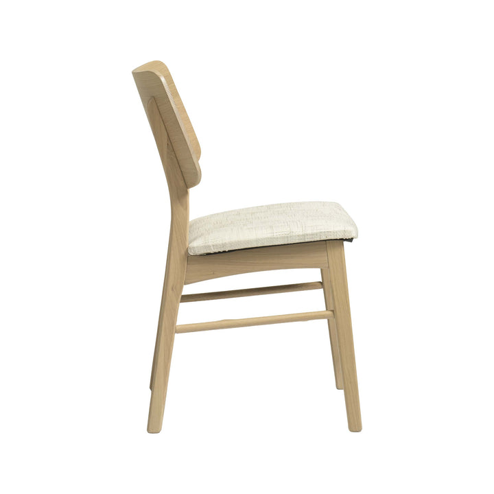 QW Amish Murray Side Chair with Upholstered Seat