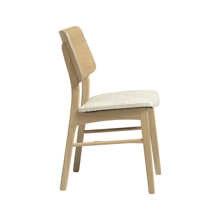 QW Amish Murray Side Chair with Upholstered Seat