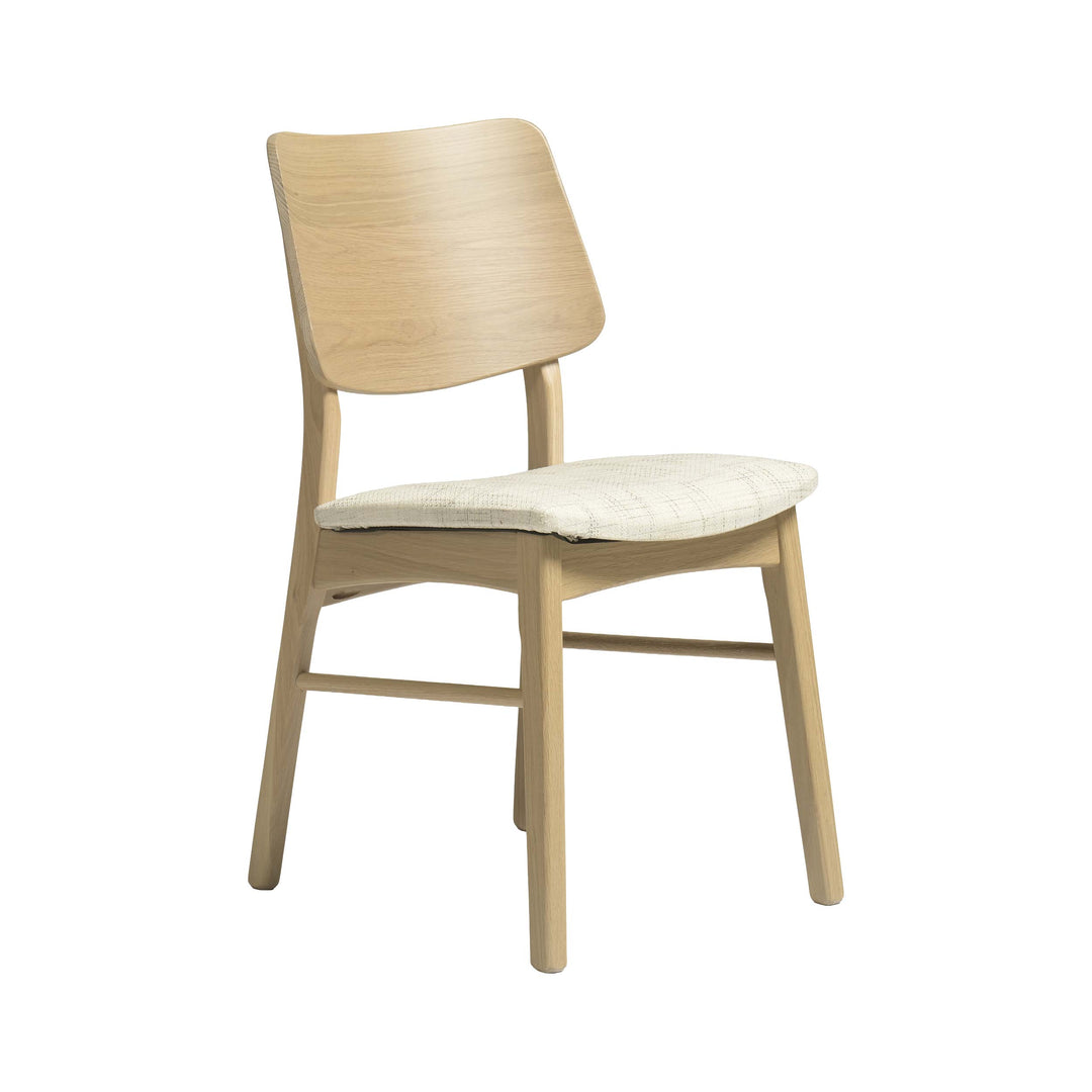 QW Amish Murray Side Chair with Upholstered Seat