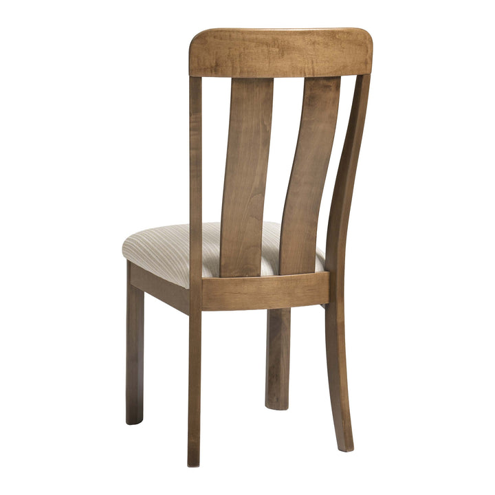 QW Amish Aspen Side Chair with Upholstered Seat